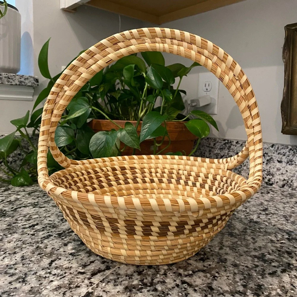 Charleston Sweetgrass Gullah Basket